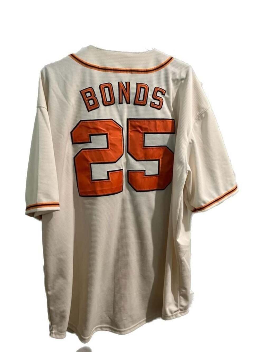 Barry Bonds #25 San Francisco Giants Custom Stitched Baseball Jersey